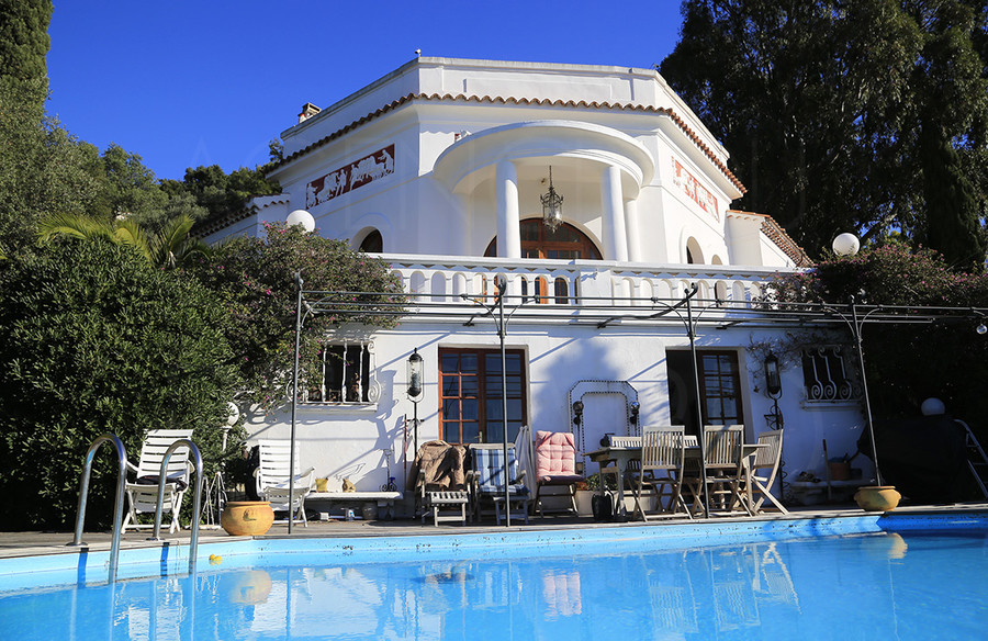 Villa des années 20 vue mer au Rayol canadel - CETTE VILLA A ETE VENDUE PAR L AGENCE DU REGARD