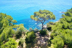 proprit pieds dans l'eau au Lavandou