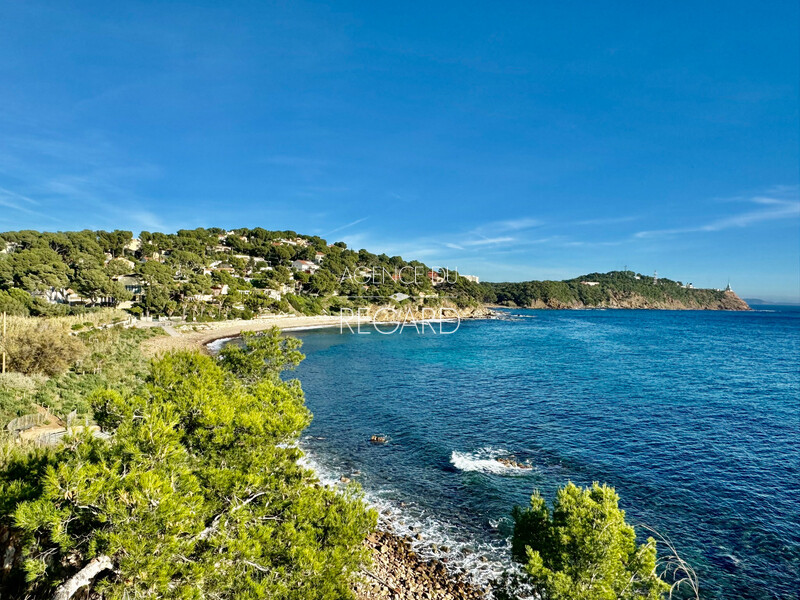 Proprit vue mer  Saint-Mandrier, plage  pied...