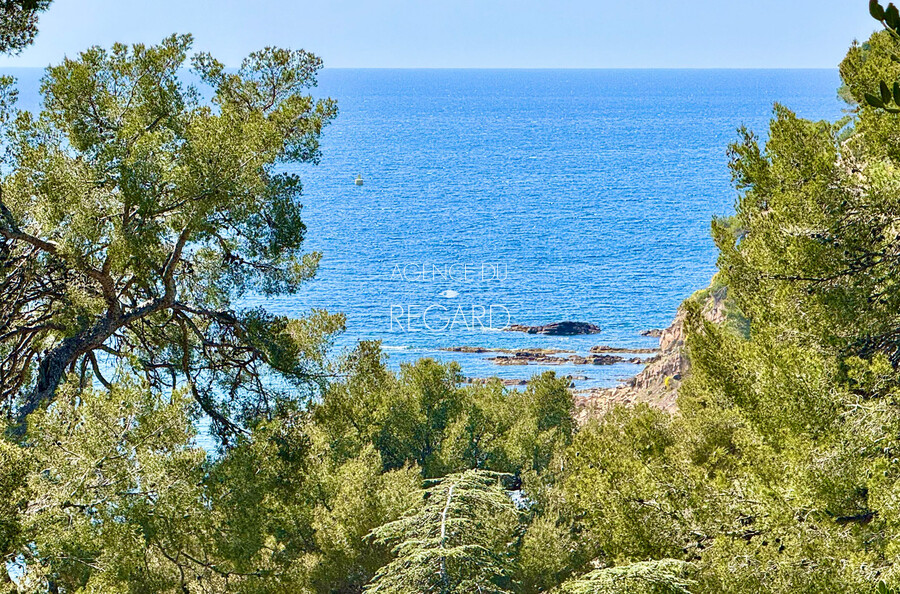 Proprit vue mer  Saint-Mandrier, plage  pied...