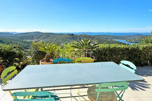 Propri�t� vue mer � Bormes-les-Mimosas